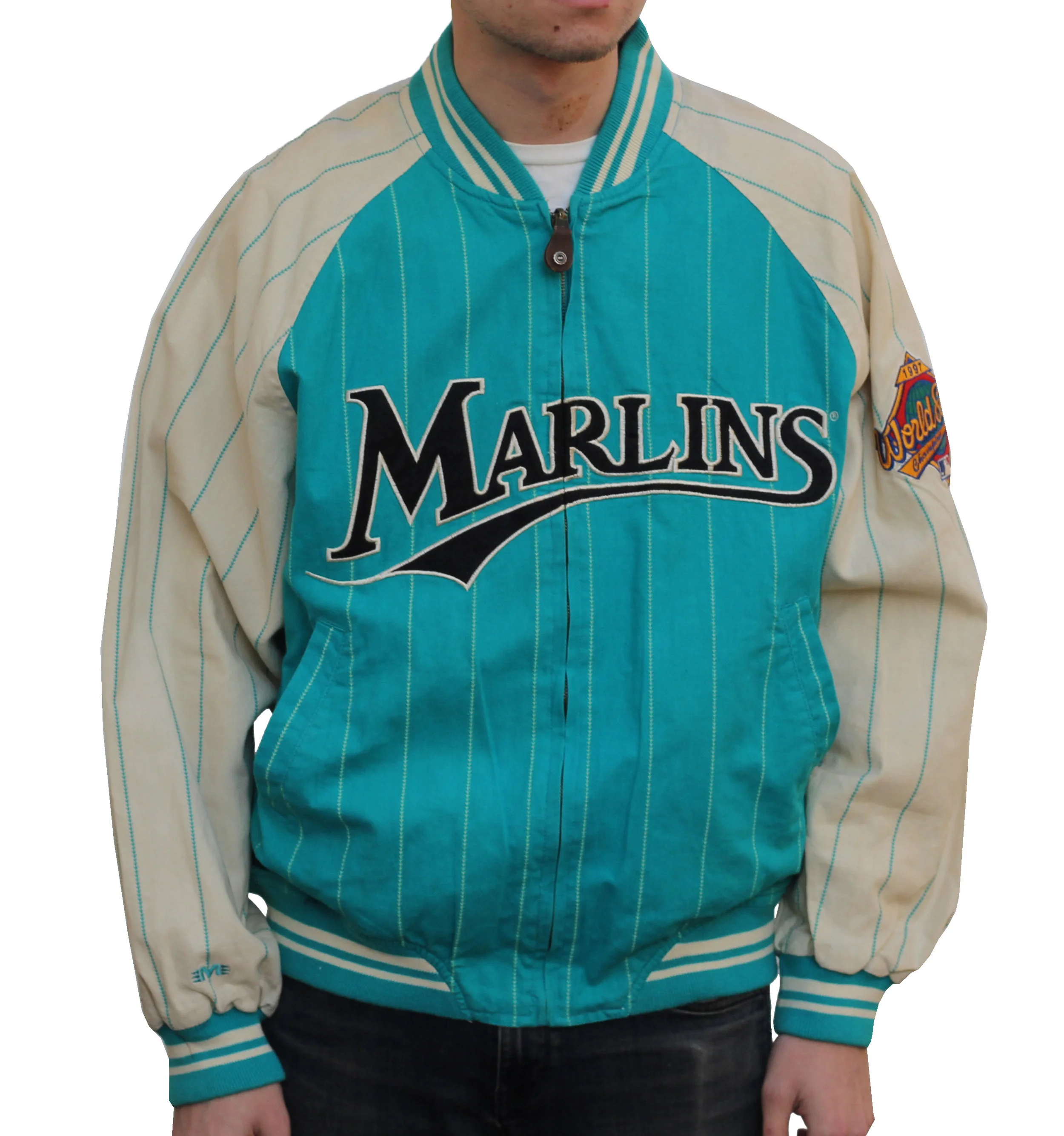 Vintage Mirage Florida Marlins 1997 World Series Reversible Jacket